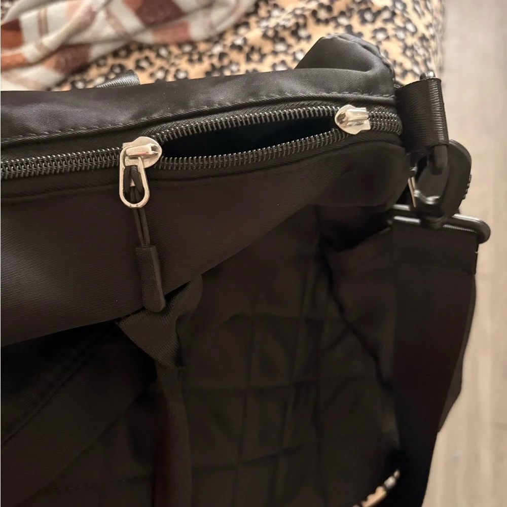 Black Quilted Bag